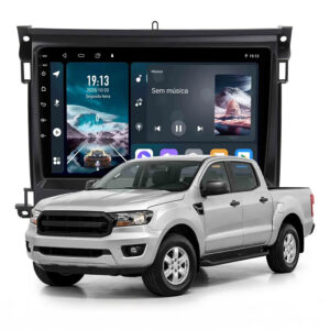 Multimídia Android Ford Ranger XL 2020