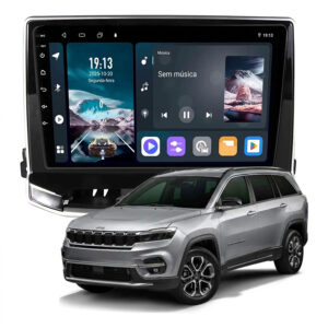 Multimídia Android Jeep Compass 2011 a 2015