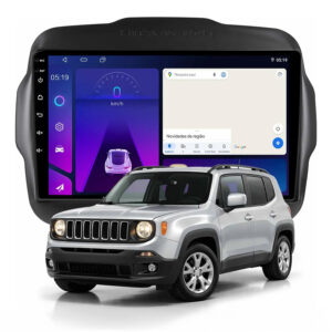 Multimídia Android Jeep Renegade 2017 a 2021