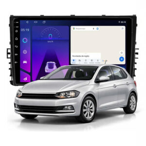 Multimídia Android Volkswagen Polo 2018 a 2021